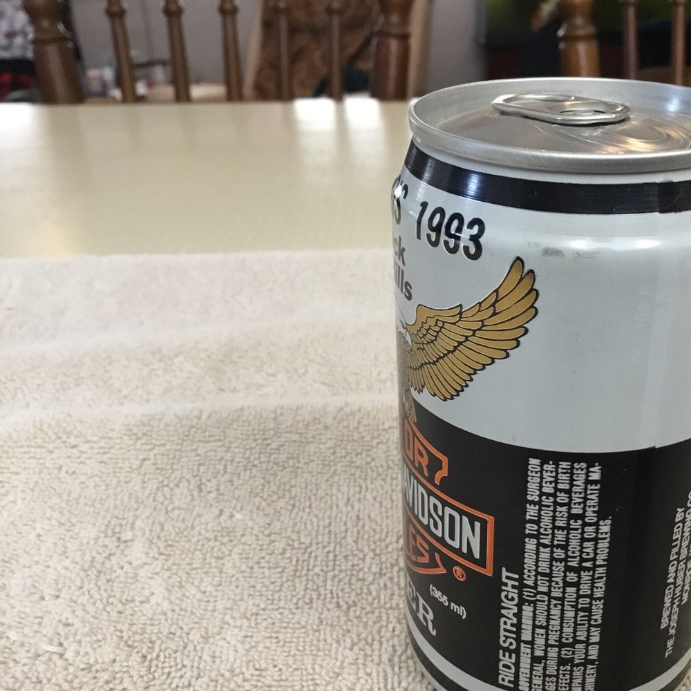 Vintage 1993 Sturgis Black Hills Harley Davidson beer